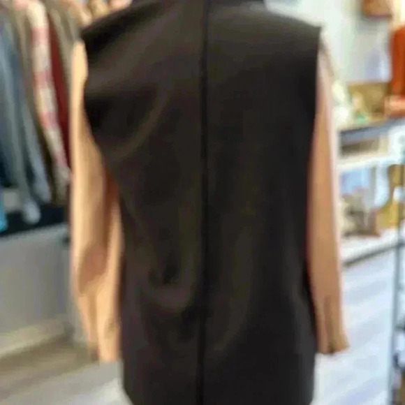 Splendid Reversible Open Front Drape Vest β Size Medium - Picture 6 of 8